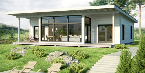 Maison préfabriquée - NORDIC COLLECTION 100 - Artic House - contemporaine / en bois