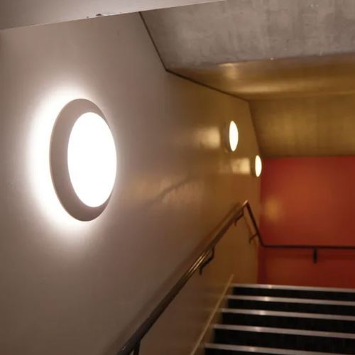 Applique murale contemporaine - CELESTE - LUCECO - d'intérieur / en polycarbonate / ronde