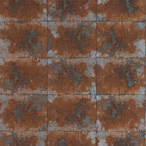 Papier peint contemporain - OXIDISE - Harlequin - à motif / aspect carrelage / imprimé