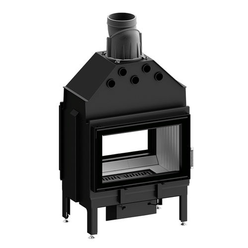 Cheminée à bois - ARDENTE DUO 68x43.DSS - Hitze - encastrable / en îlot / double face