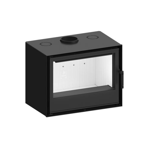 Cheminée à bois - CUBO 700 - Hitze - encastrable / simple face / ouverte