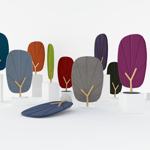 Paravent design original - TREE - Mikomax Smart Office - en tissu / professionnel / mobile