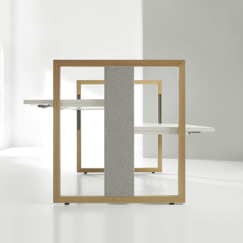 Bureau de direction - STAND UP R  - Mikomax Smart Office - contemporain / en bois / en métal