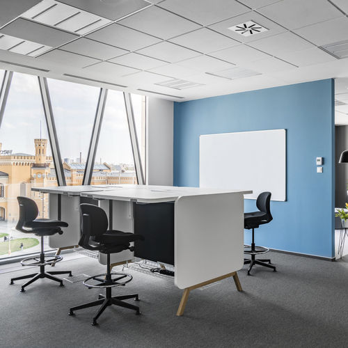 Bureau de direction - STAND UP - Mikomax Smart Office - contemporain / en bois / en métal