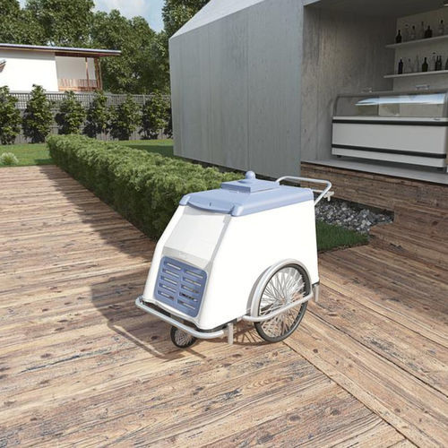 Chariot à glaces - PUSHY - Fricon - professionnel / réfrigéré / en métal
