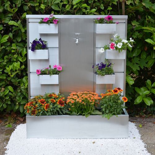 Fontaine de jardin - EDEN. - MISTERZINC - en zinc / contemporaine