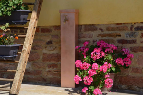 Fontaine de jardin - COSMOS - MISTERZINC - en cuivre / contemporaine