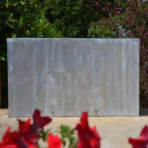 Jardinière en zinc - MAXI DP - MISTERZINC - rectangulaire / contemporaine / d'extérieur