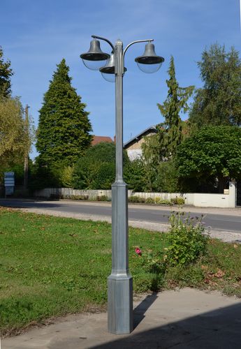 Lampadaire urbain - DEBUSSY - MISTERZINC - classique / en zinc / en polycarbonate