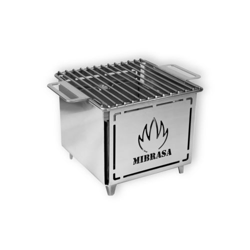 Gril sur plan - HIBACHI MH 150 - Mibrasa Charcoal Oven SL - professionnel / en acier inox