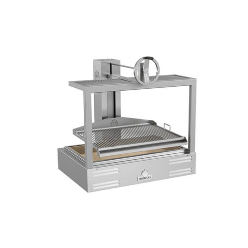 Gril à charbon - PARRILLA GMB 100 - Mibrasa Charcoal Oven SL - sur plan / pour cuisine professionnelle / en acier inox