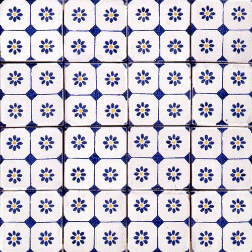 Carrelage en terracotta - BLU COBALTO : B01 - Ceramiche Militello art & design S.R.L - d'intérieur / mural / de sol