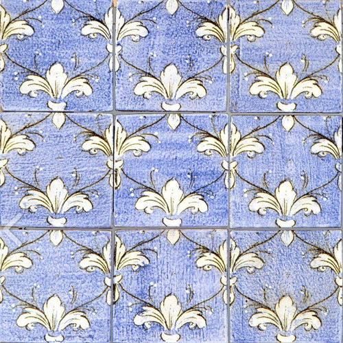 Carrelage en terracotta - BLU COBALTO : B06 - Ceramiche Militello art & design S.R.L - d'intérieur / mural / de sol
