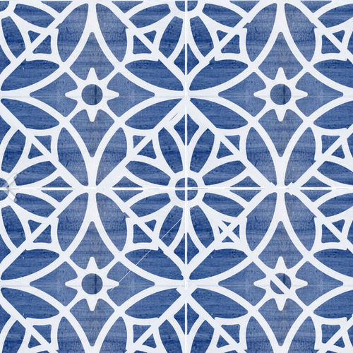 Carrelage en terracotta - BLU COBALTO : ROMBO 2STELLARE BLU - Ceramiche Militello art & design S.R.L - d'intérieur / mural / de sol