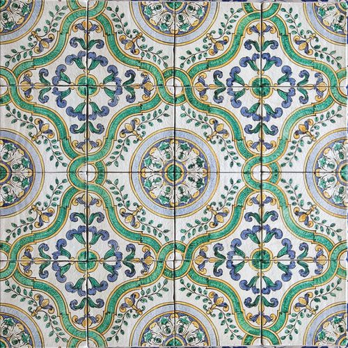 Carrelage en terracotta - VERDE RAME - Ceramiche Militello art & design S.R.L - mat / d'intérieur / mural