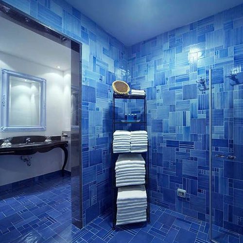 Carrelage de lave - PUZZLE - Ceramiche Militello art & design S.R.L - d'argile / brillant / d'intérieur