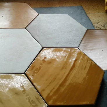 Tomette en céramique - Ceramiche Militello art & design S.R.L - brillante / mate / satinée