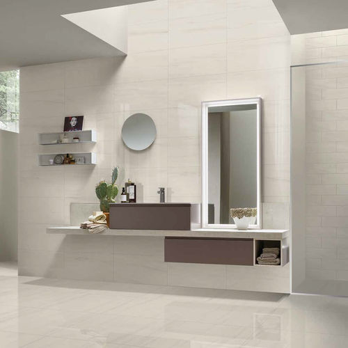 Carrelage en grès cérame - LE DOLOMITI - CERAMICA EURO - poli / 3D / d'intérieur