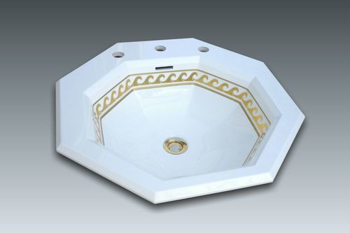Vasque à encastrer - GENOVA 2 - WATERGAME COMPANY - en matériaux composites / avec mitigeur / personnalisable