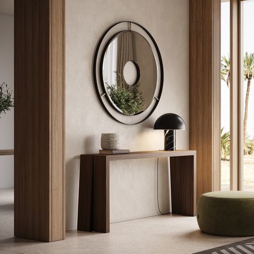 Console contemporaine - AVIGNON - Laskasas - en bois / avec piètement en bois / rectangulaire