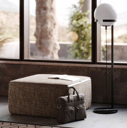 Lampe sur pied - CLARKE  - Laskasas - en métal / en marbre / contemporaine
