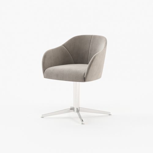 Chaise de bureau contemporaine - LILI - Laskasas - d'intérieur / en tissu / tapissée