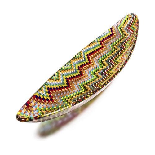 Centre de table en verre de Murano - GONDOLA STRIKE - veveglass - fait main / contemporain / personnalisable