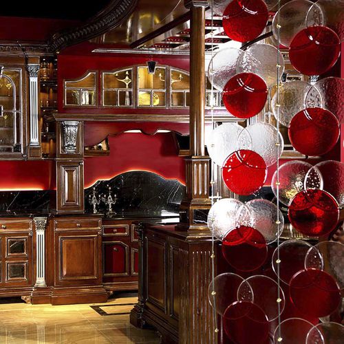 Séparateur d'espace en métal - RGB - veveglass - en verre / pour cuisine professionnelle / d'intérieur