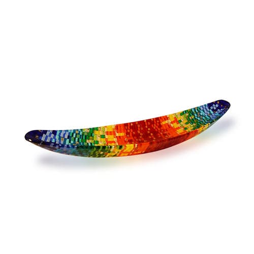 Centre de table en verre de Murano - GONDOLA IMPRESSION - veveglass - fait main / contemporain / personnalisable
