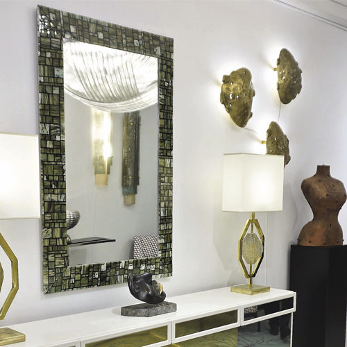 Miroir mural - ATLANTA - veveglass - contemporain / rectangulaire / en verre de Murano