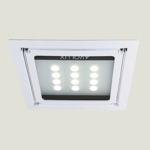 Downlight encastré - BENZIN CANOPY / O07.WL.16200 - Avolux - à LED / carré / IP66