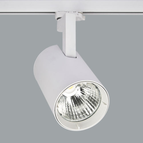 Éclairage sur rail à LED - RAY MAXI BRIDGESPOT / I01.MLT.19160 - Avolux - rond / en fonte d'aluminium / en verre
