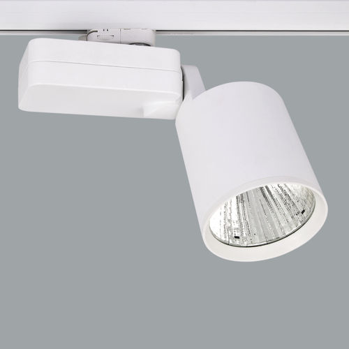 Éclairage sur rail à LED - LALE BRIDGESPOT / I01.MLT.30857 - Avolux - rond / en fonte d'aluminium / en verre