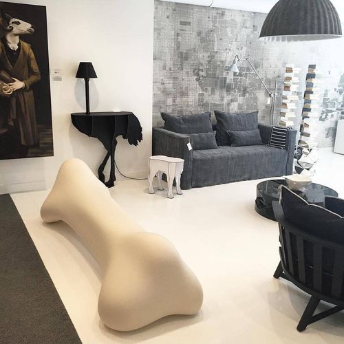 Banc design original - BONOS - Qeeboo - en polyéthylène / sans dossier / sans accoudoirs