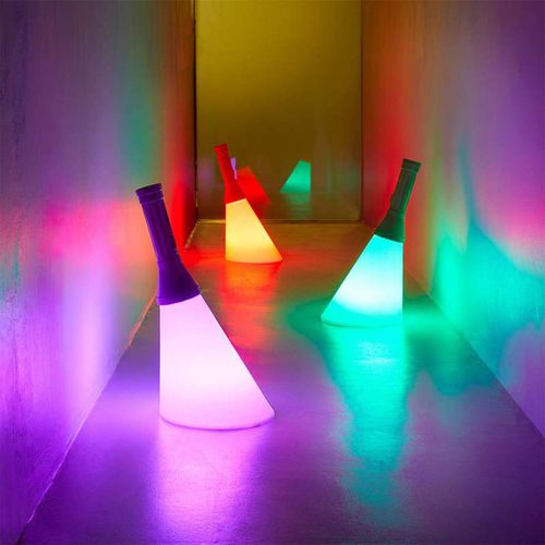 Lampe baladeuse - FLASH - Qeeboo - en polyéthylène / contemporaine / à batterie rechargeable