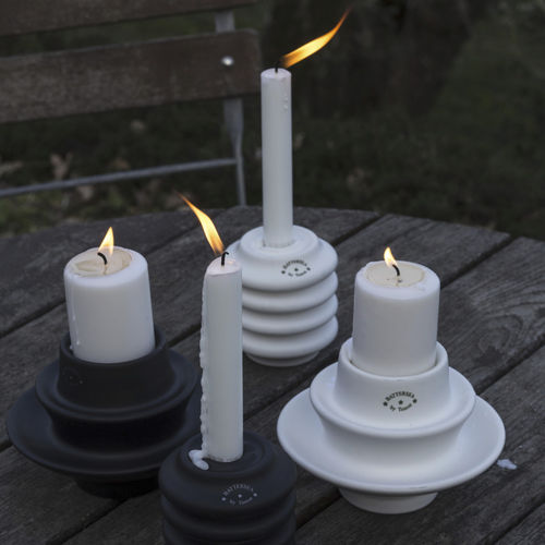 Bougeoir en argile - CANDELSEA - TOSCOT - professionnel