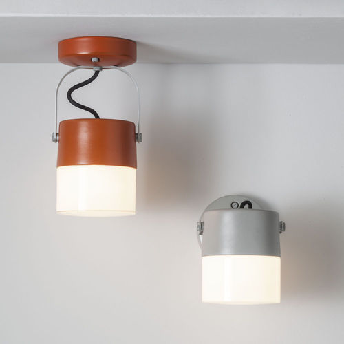 Plafonnier contemporain - SWING  - TOSCOT - rond / en verre soufflé / en aluminium