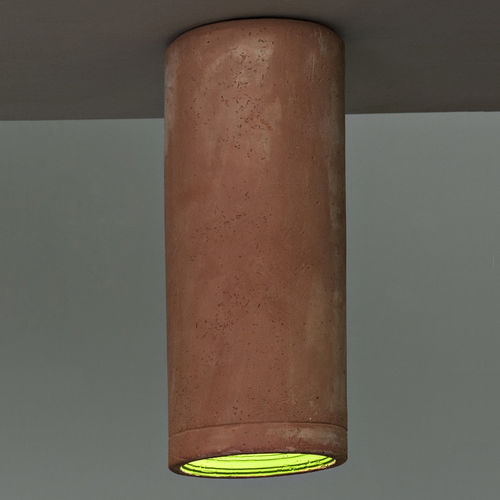 Plafonnier contemporain - CARSO - TOSCOT - rond / en terre cuite / à LED