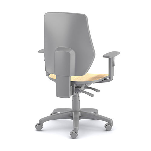 Fauteuil de bureau contemporain - LINEA EXAGONUS - Brado S.P.A. - en tissu / réglable / professionnel