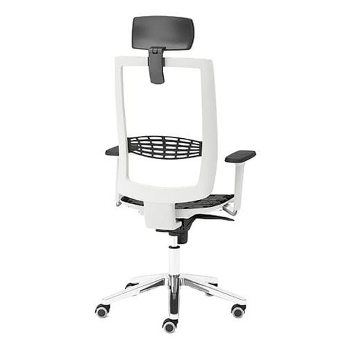 Fauteuil de bureau contemporain - LINEA KIND  - Brado S.P.A. - en tissu / avec repose-tête / réglable