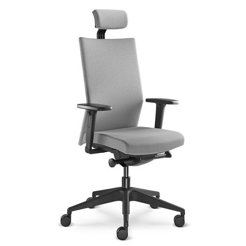 Fauteuil de direction contemporain - WEB OMEGA  - LD Seating s.r.o. - en nylon / avec repose-tête / à hauteur réglable