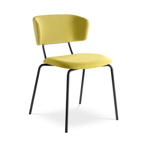 Chaise de conférence contemporaine - FLEXI  - LD Seating s.r.o. - d'intérieur / en tissu / avec piètement en acier à revêtement par poudre