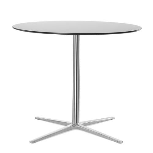 Table de conférence contemporaine - TF - LD Seating s.r.o. - en HPL / en aluminium poli / ronde