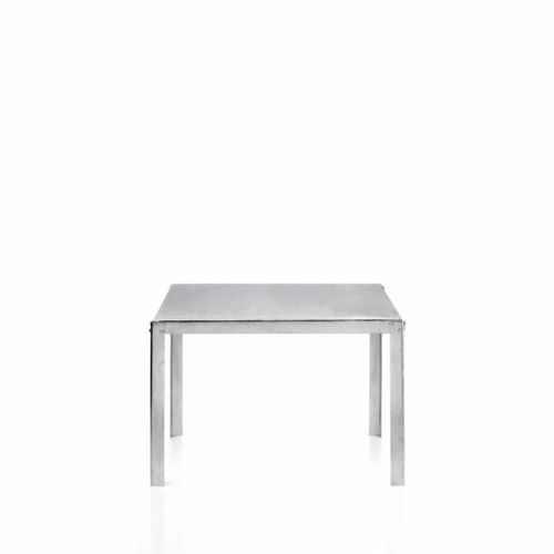 Table de style industriel - Hope/B  - PF Stile Srl - en acier / avec piètement en acier / carrée