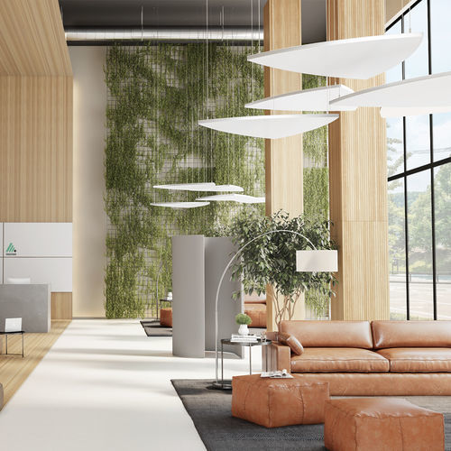 Panneau acoustique - DECATO - PREFORM GmbH - pour plafond / durable / d'absorption acoustique