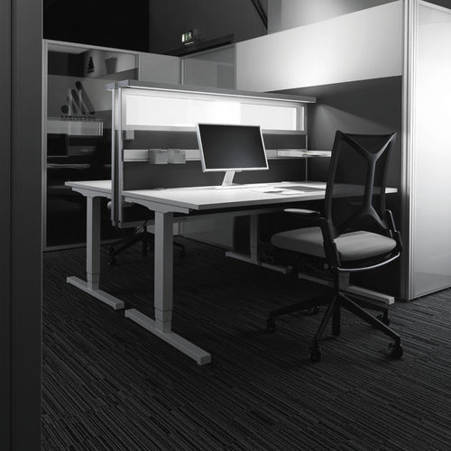 Séparateur de bureau sur bureau - PRELIGHT® - PREFORM GmbH - en tissu / de protection / acoustique