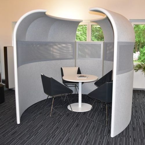 Cabine de bureau acoustique - IGLU - PREFORM GmbH - pour réunion / modulaire / en tissu
