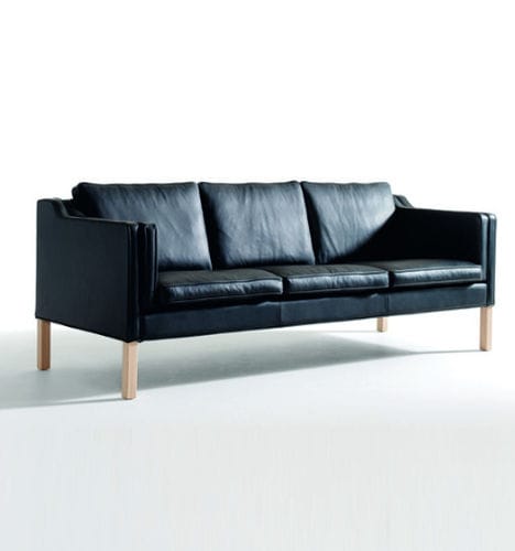Canapé contemporain - ETON - Skipper Furniture AB - en tissu / en cuir / noir