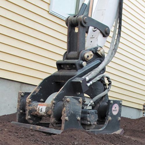 Plaque vibrante pour excavatrice - PCF - BOBCAT