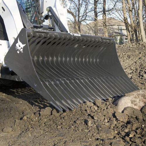 Godet pour chargeuse - ROCK - BOBCAT - pour chariot télescopique / pour pierre